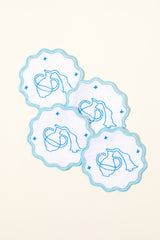 Aquarius Cocktail Napkin Set