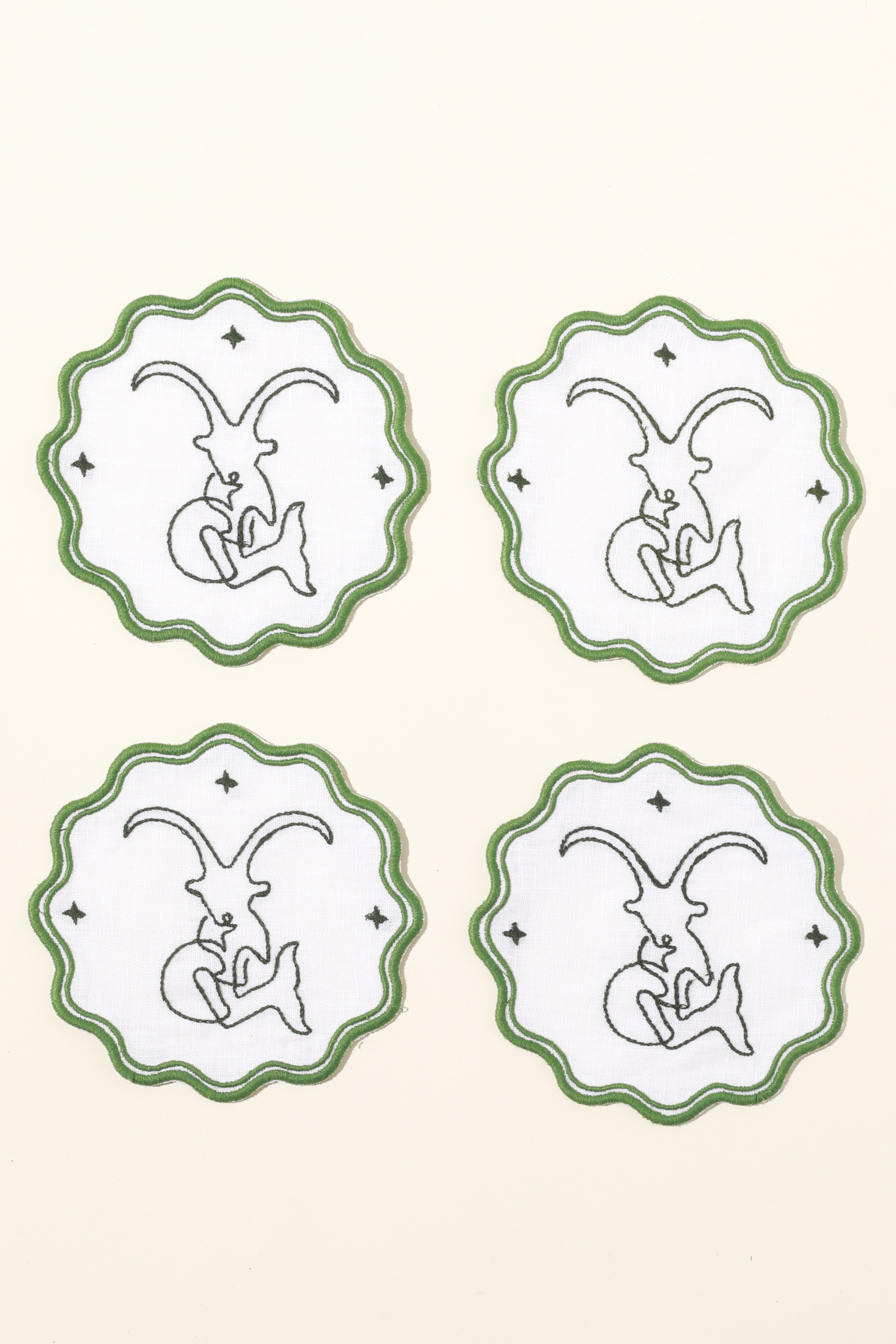 Capricorn Cocktail Napkin Set