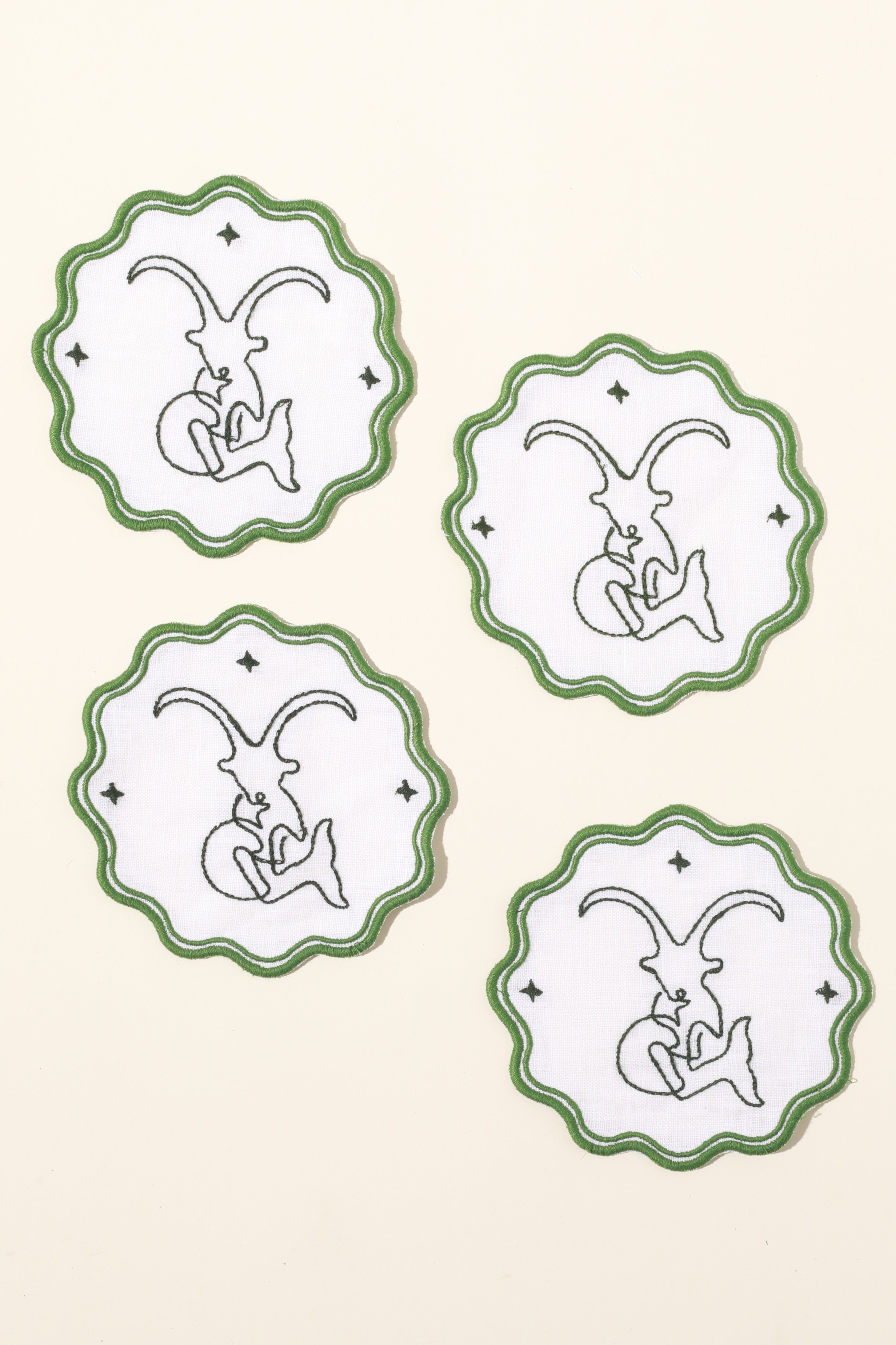 Capricorn Cocktail Napkin Set