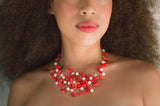 Coral Aura Necklace