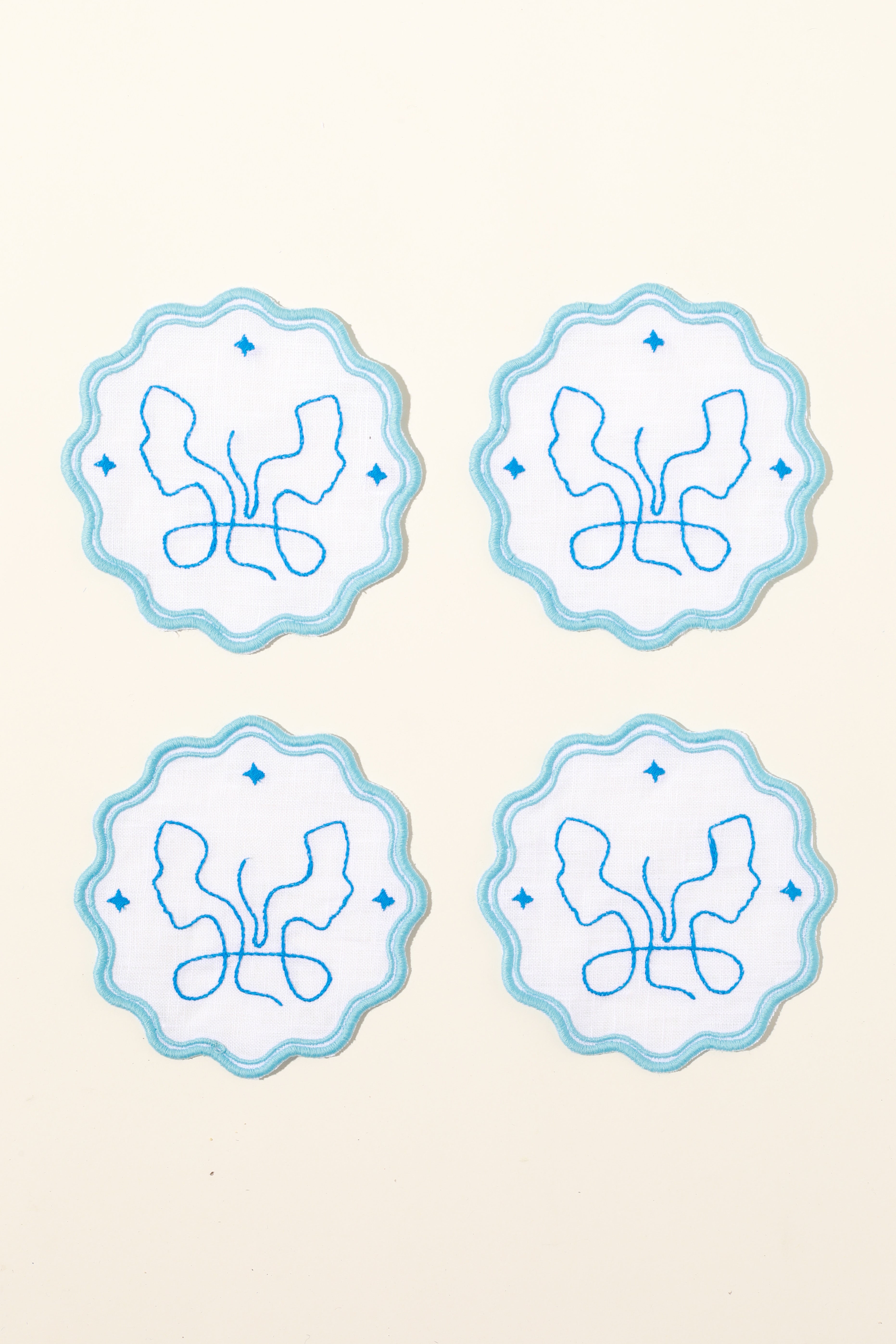 Gemini Cocktail Napkin Set