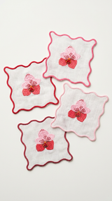 Orchid Cocktail Napkins