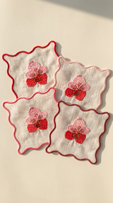 Orchid Cocktail Napkins