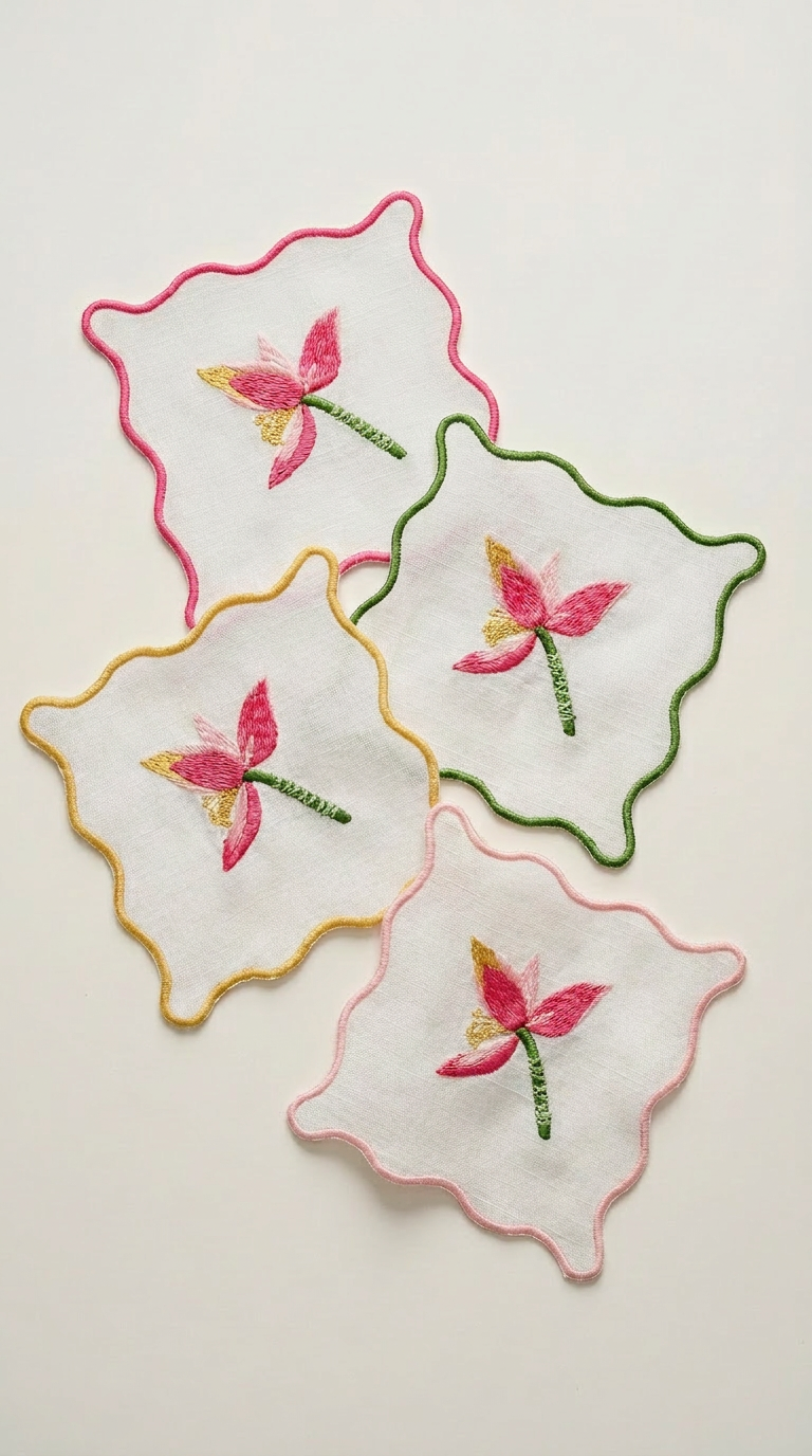 Banana Blossom Cocktail Napkins