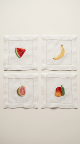 Fruit Salad Cocktail Napkin Set