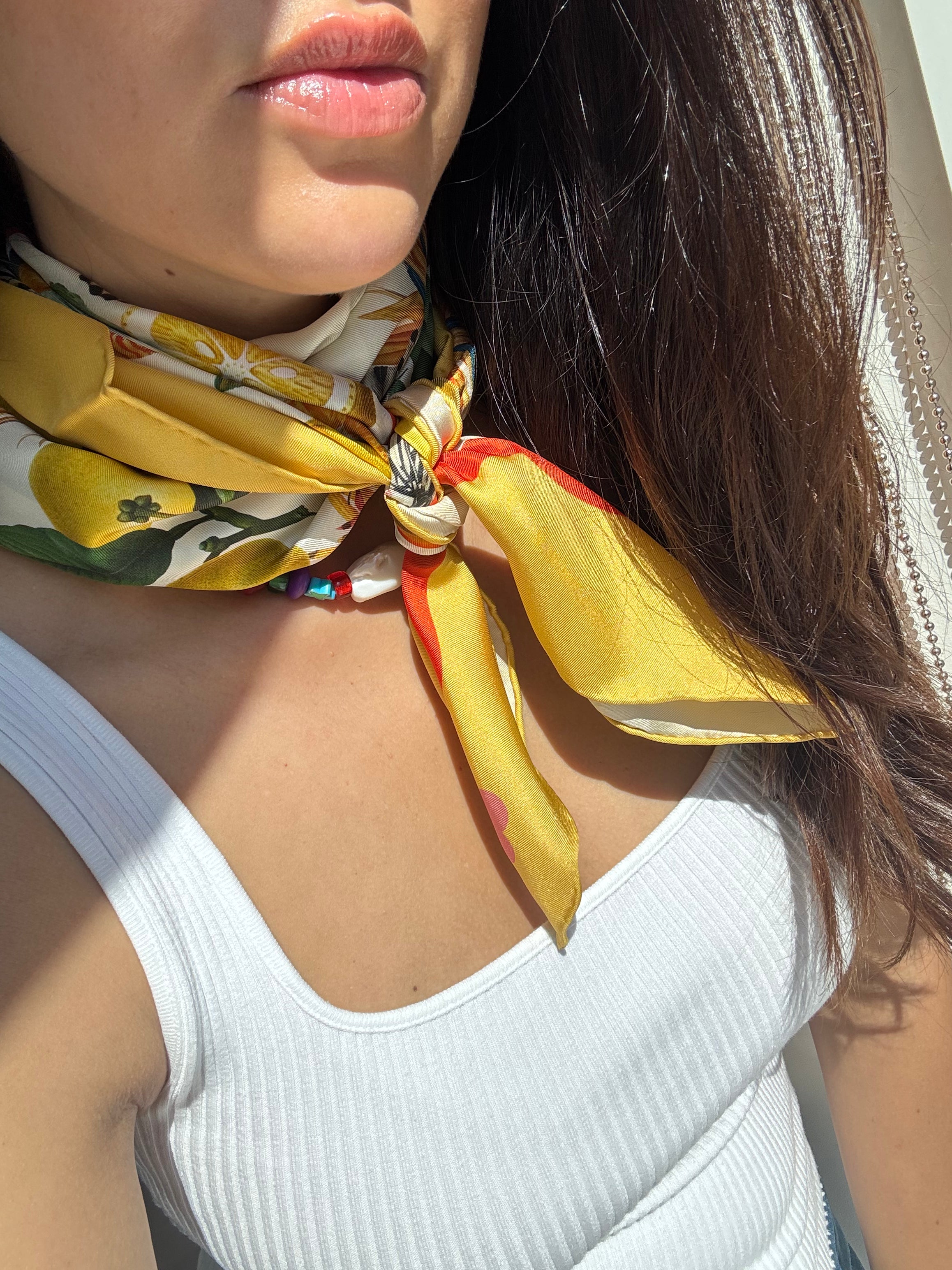 Mango Silk Scarf