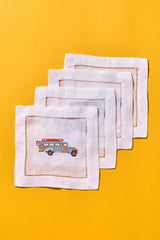 Jeepney Cocktail Napkin