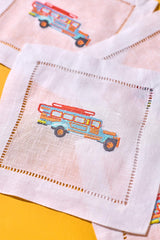 Jeepney Cocktail Napkin