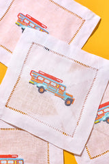 Jeepney Cocktail Napkin