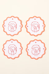 Leo Cocktail Napkin Set