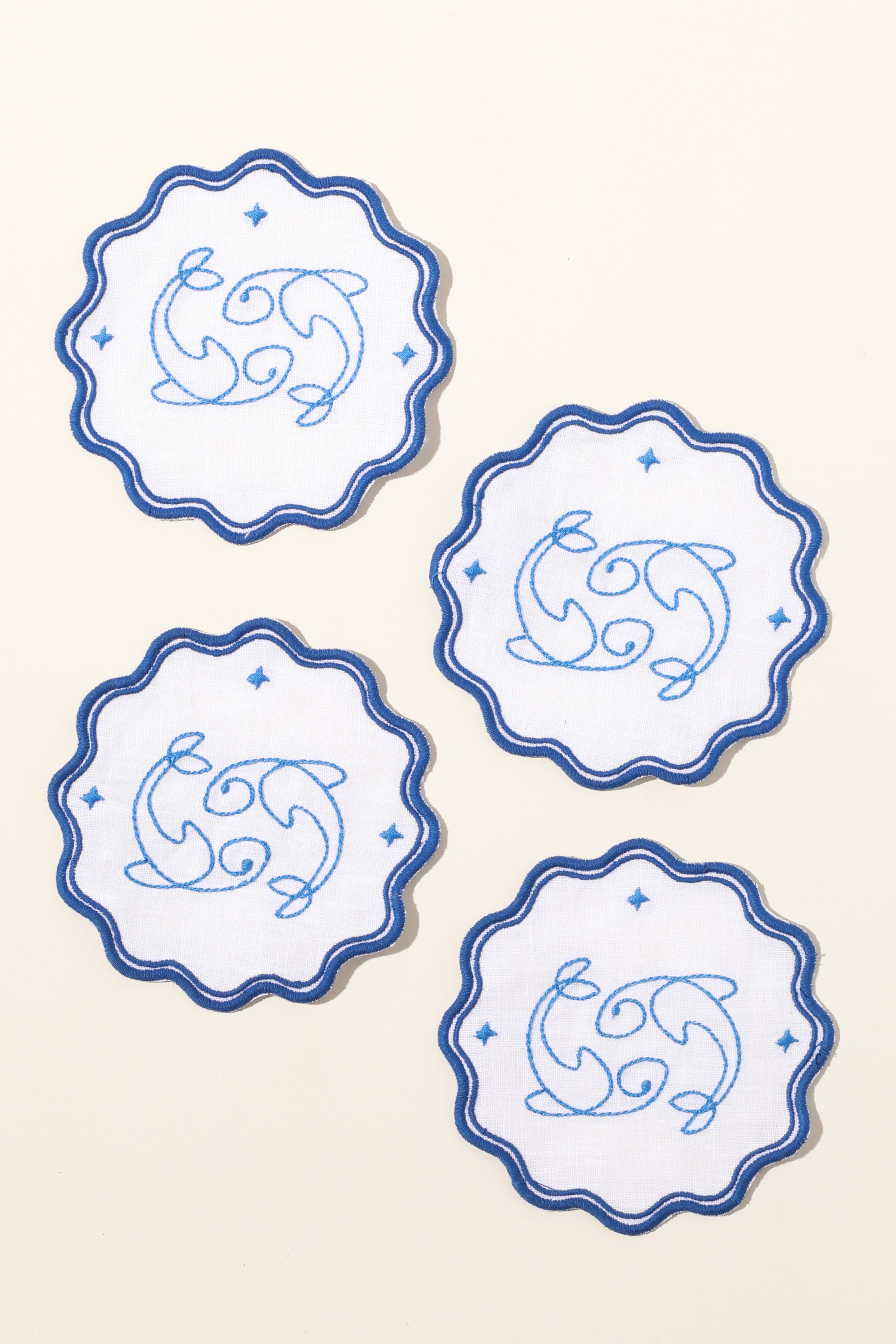Pisces Cocktail Napkin Set