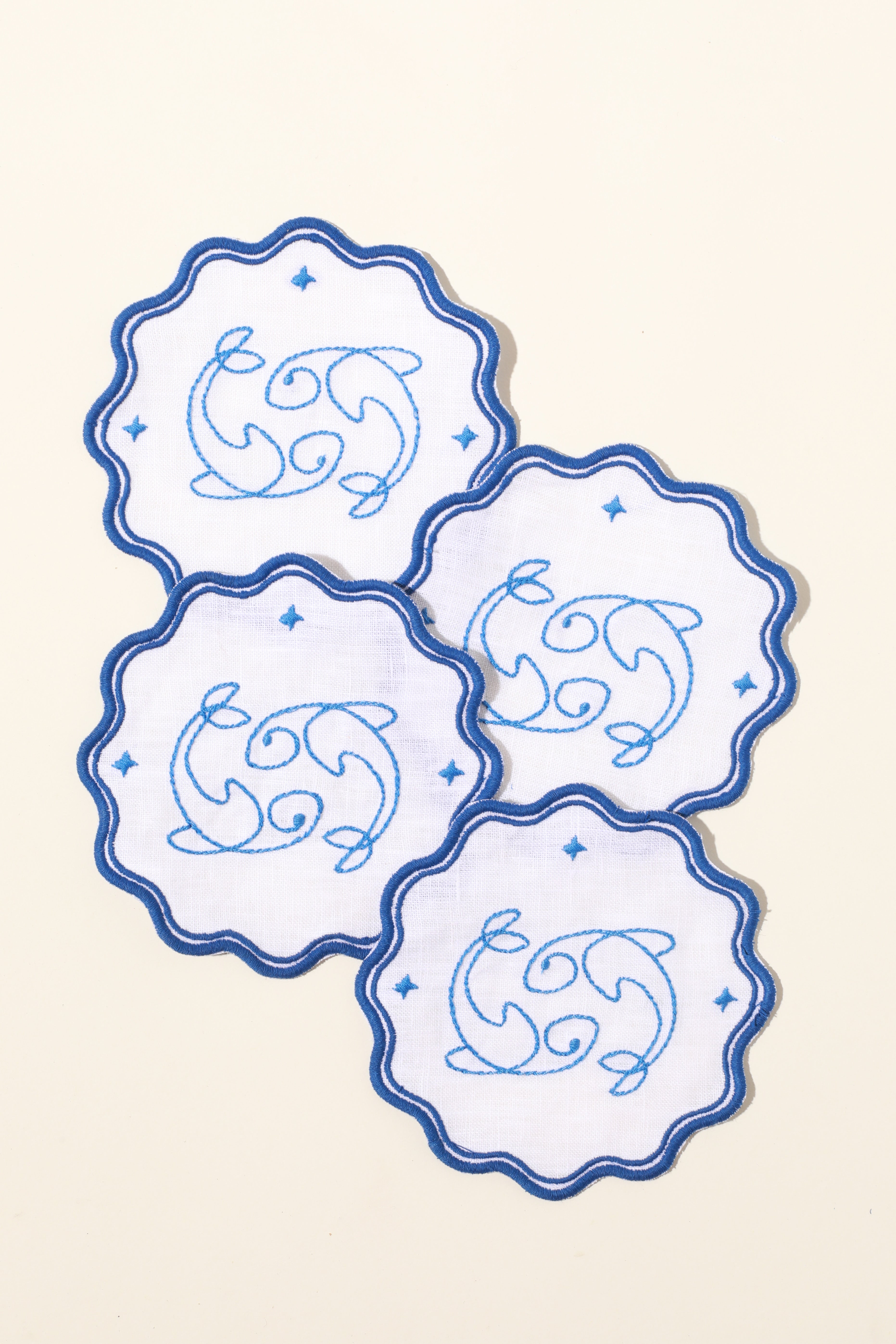 Pisces Cocktail Napkin Set