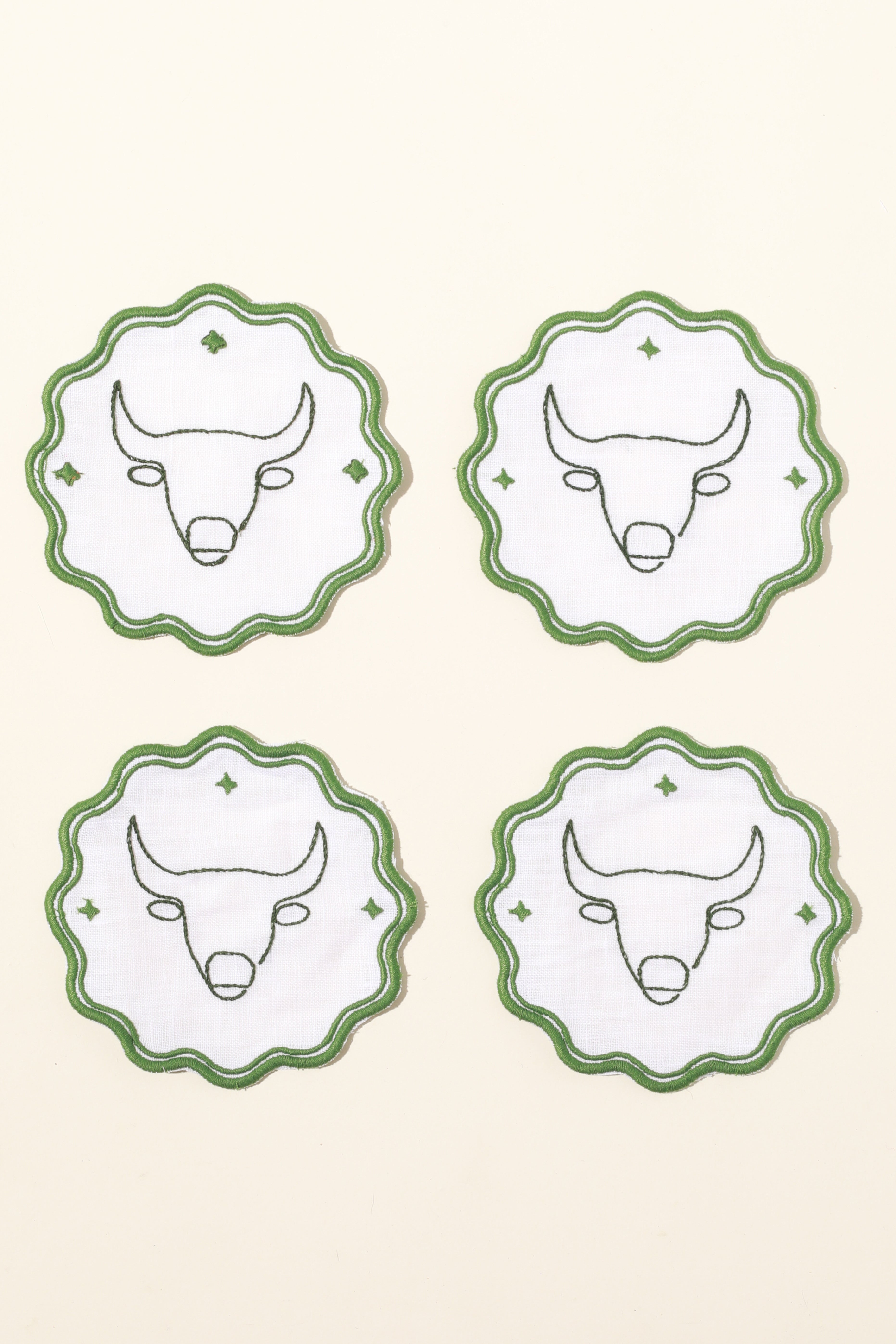 Taurus Cocktail Napkin Set