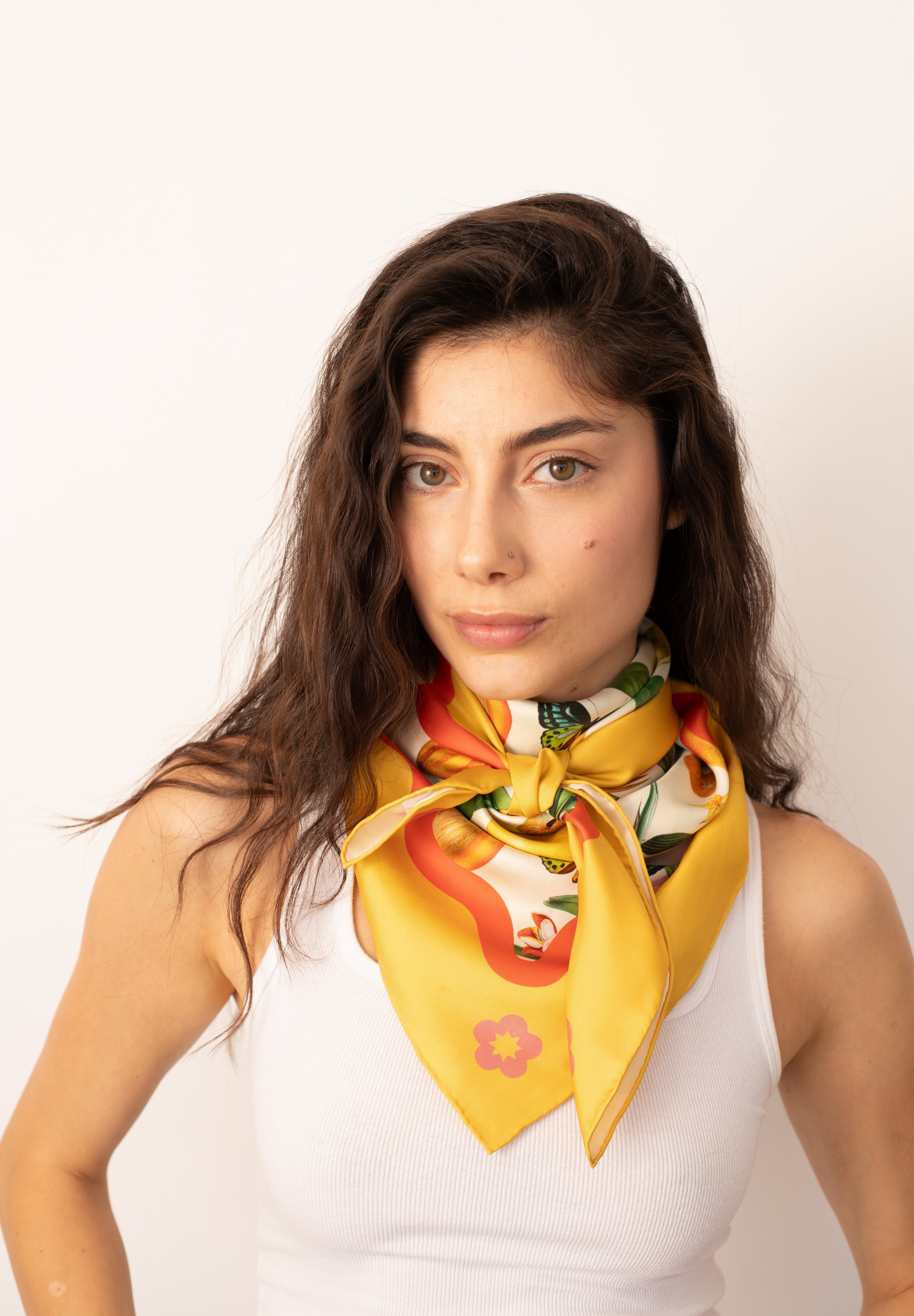 Mango Silk Scarf