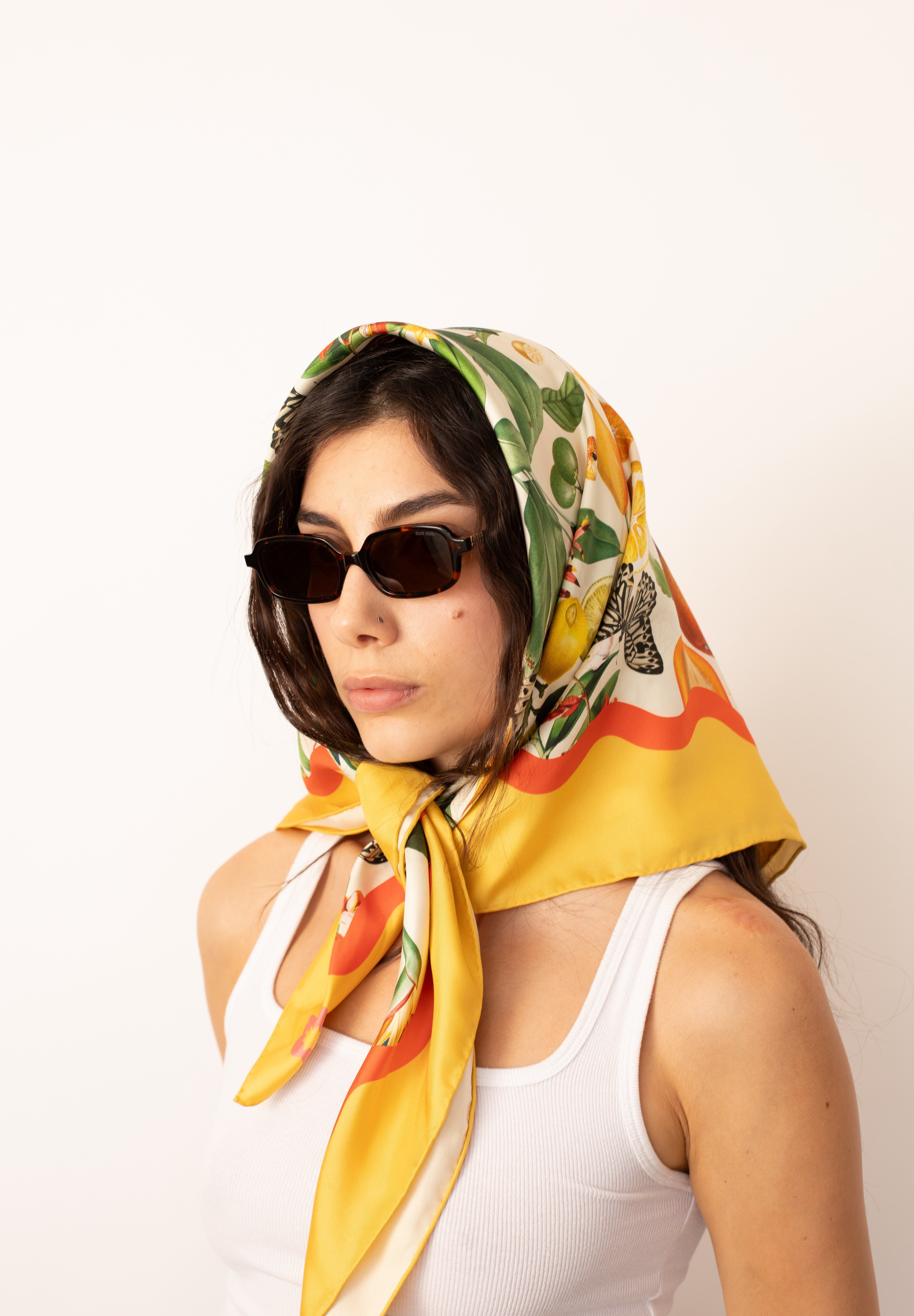 Mango Silk Scarf