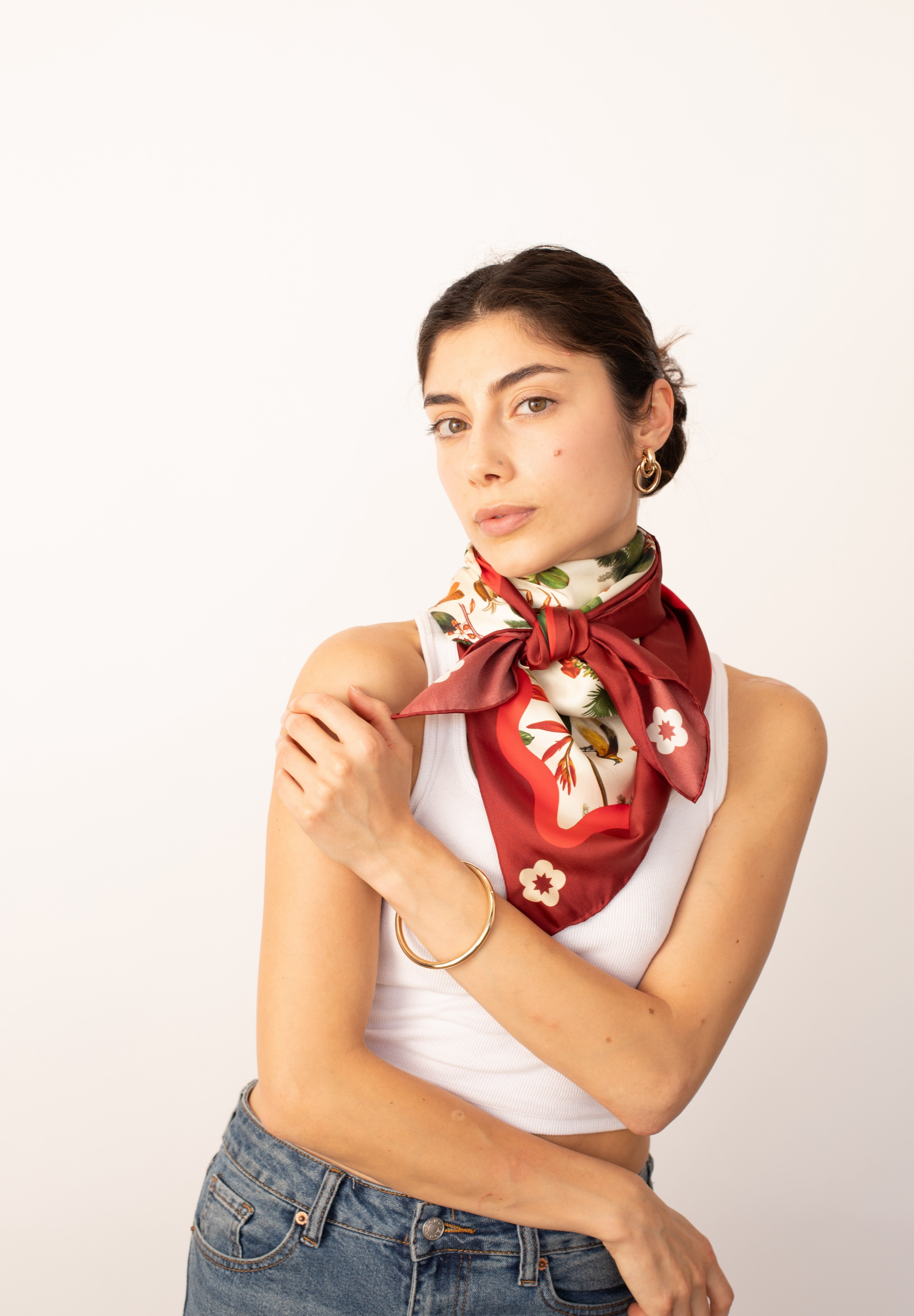 Isla Verde Silk Scarf