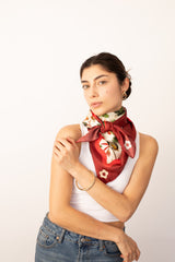Isla Verde Silk Scarf