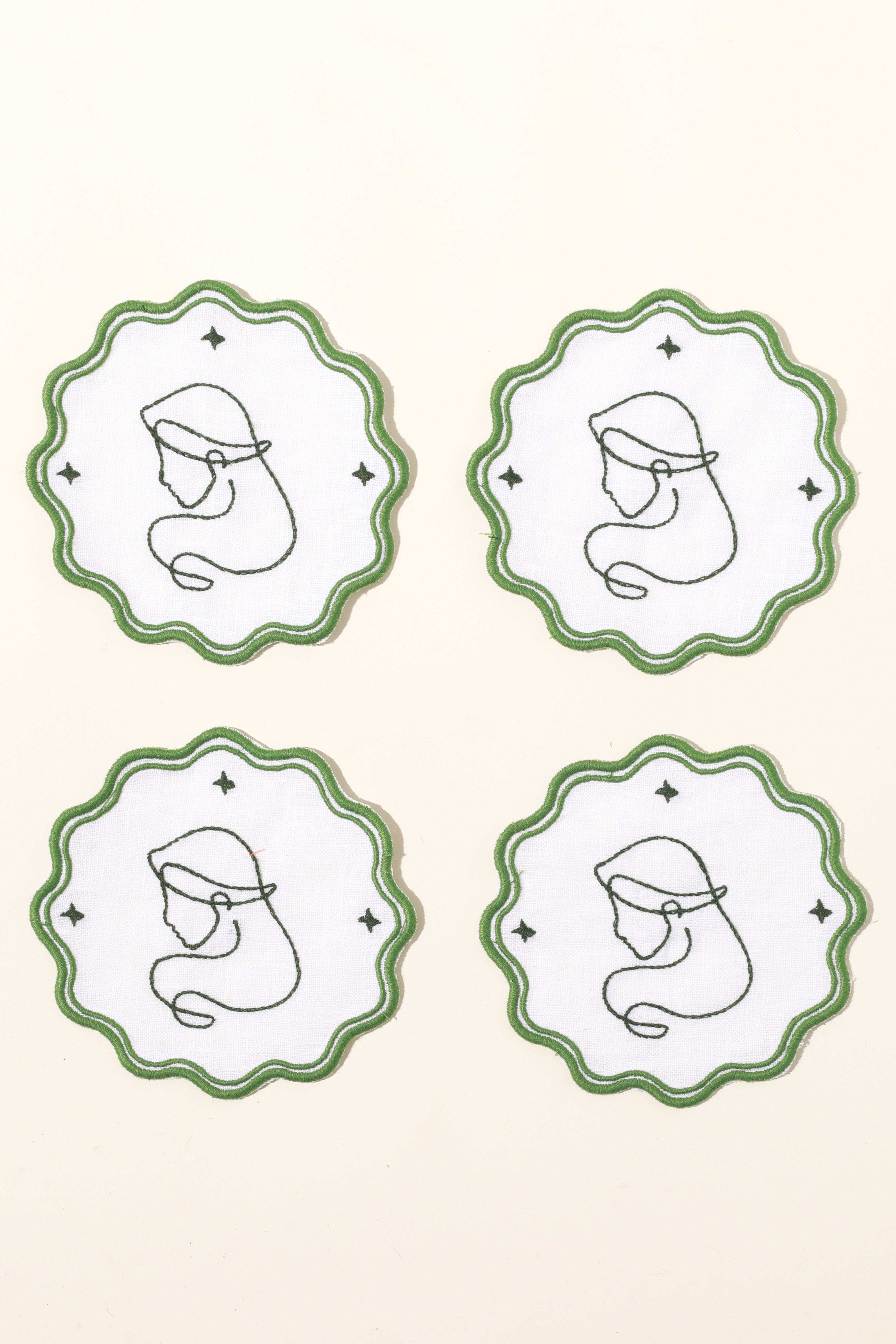 Virgo Cocktail Napkin Set