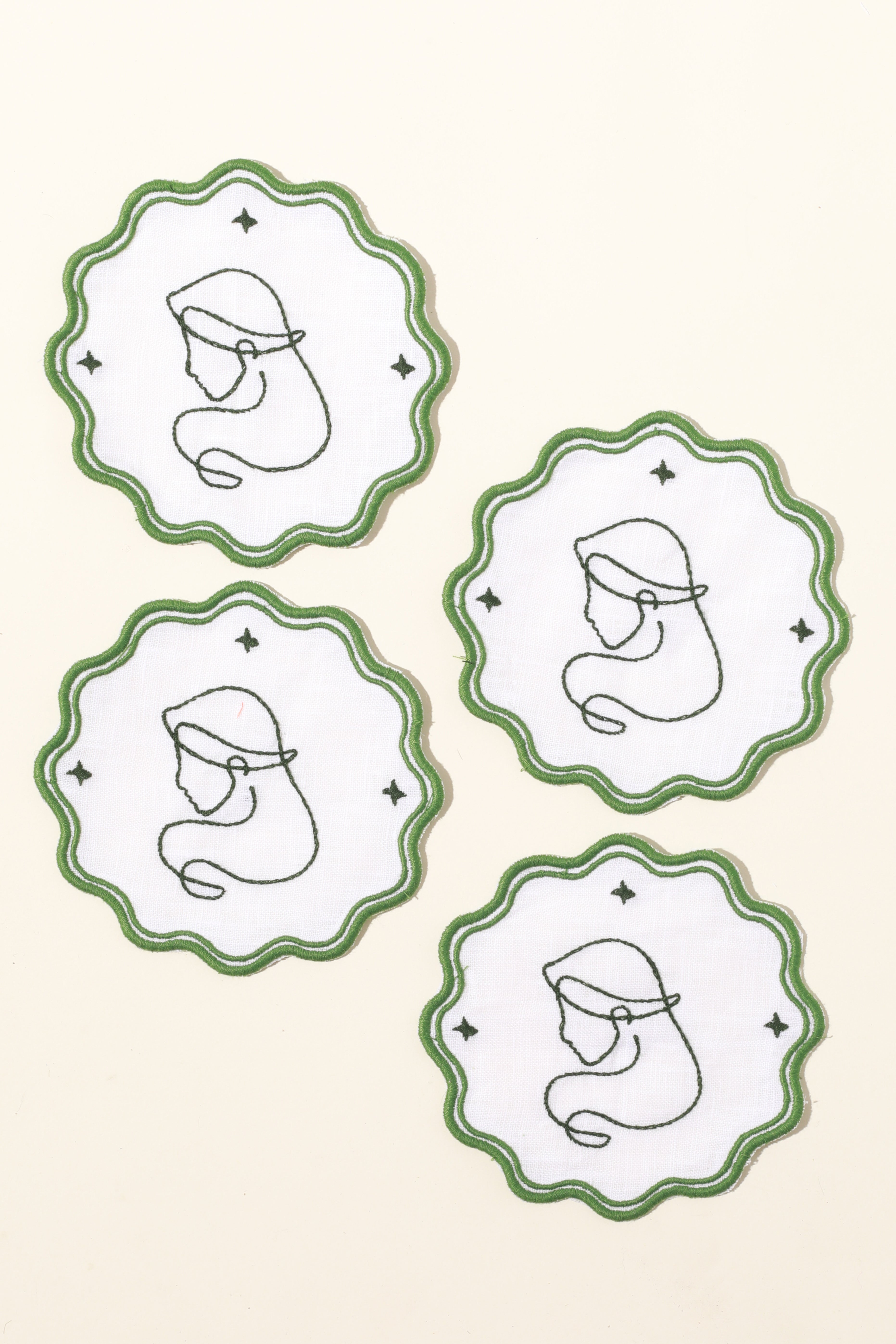 Virgo Cocktail Napkin Set